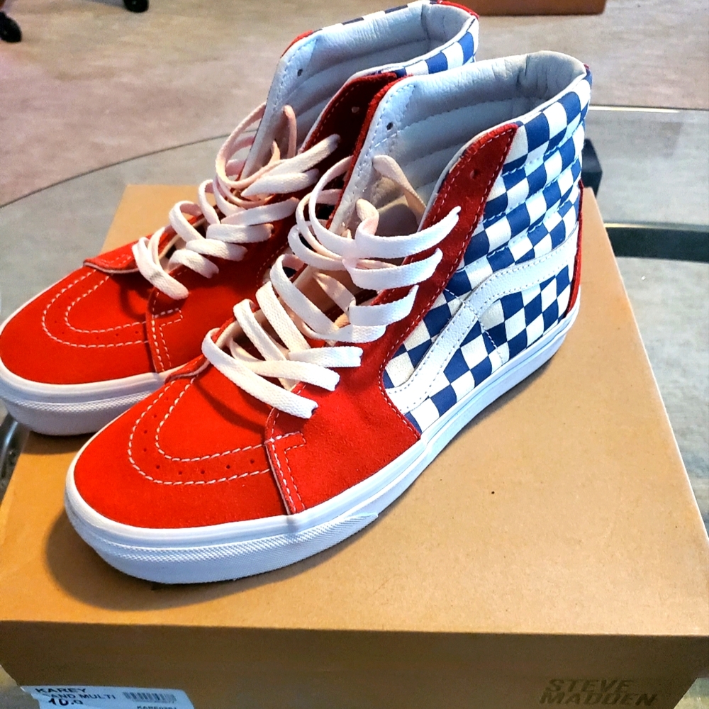 Vans high top sneakers